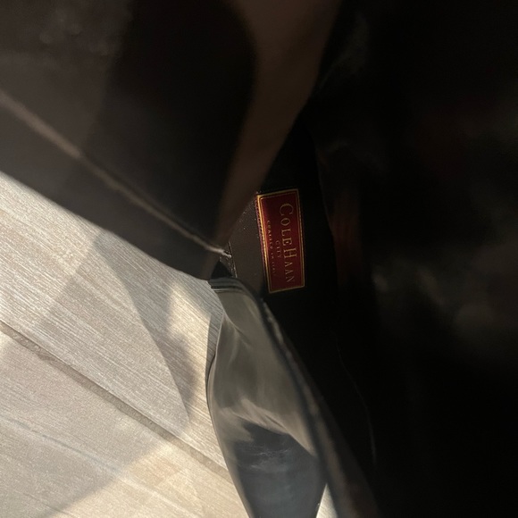 New without box Coach leather and suede black and brown boot - Picture 4 of 5